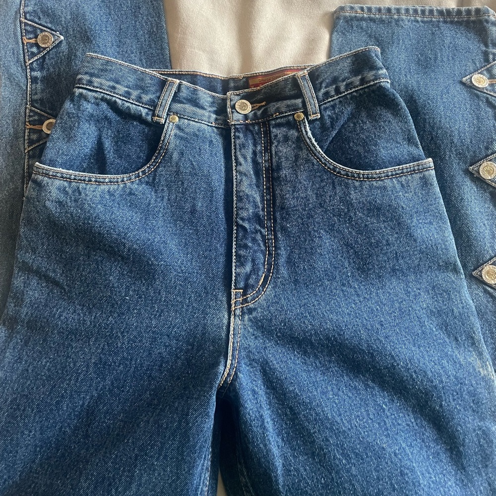 Vintage Lawman Women’s Western Slim Fit Jeans. Size 5 100% cotton